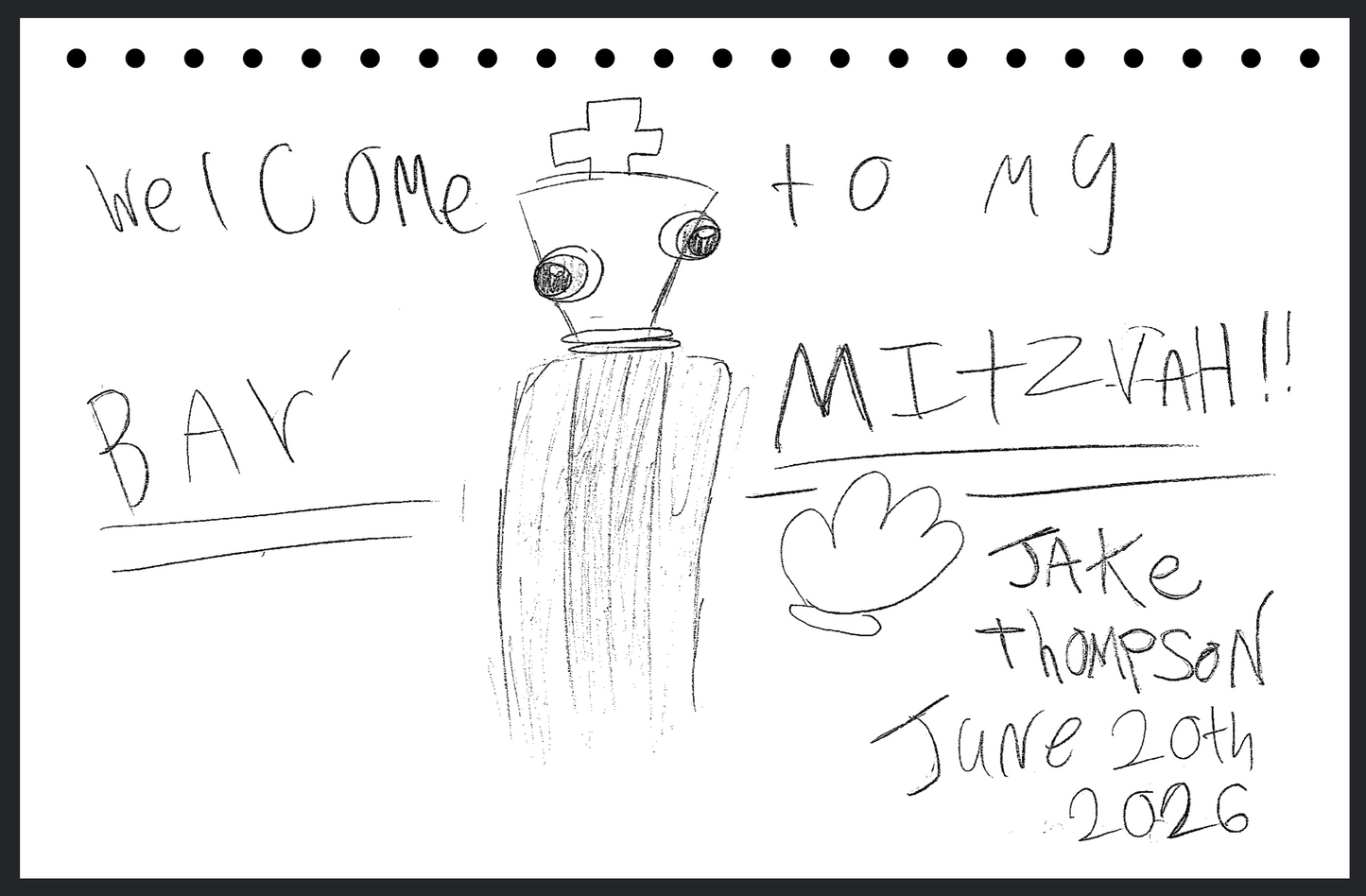 Sketchbooks for Jake