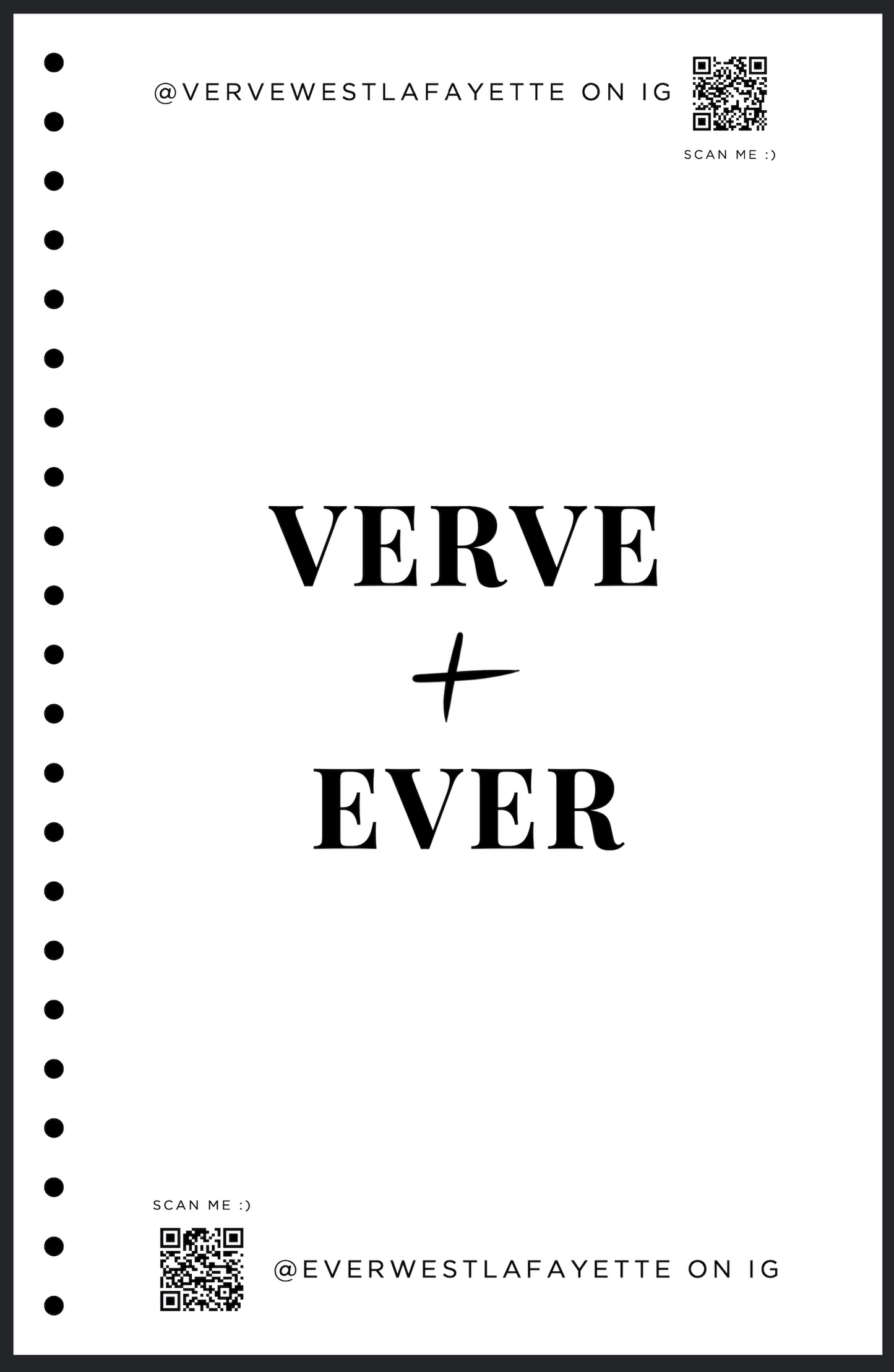 Custom Notebooks for Verve + Ever