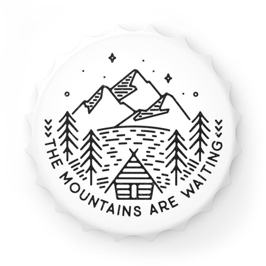 Mountains Are Waiting Bottle Opener