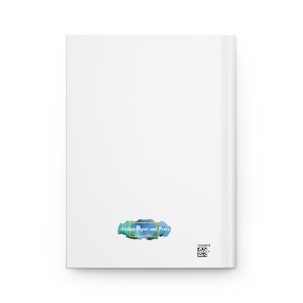 Space Cat Notebook Hardcover Journal Matte