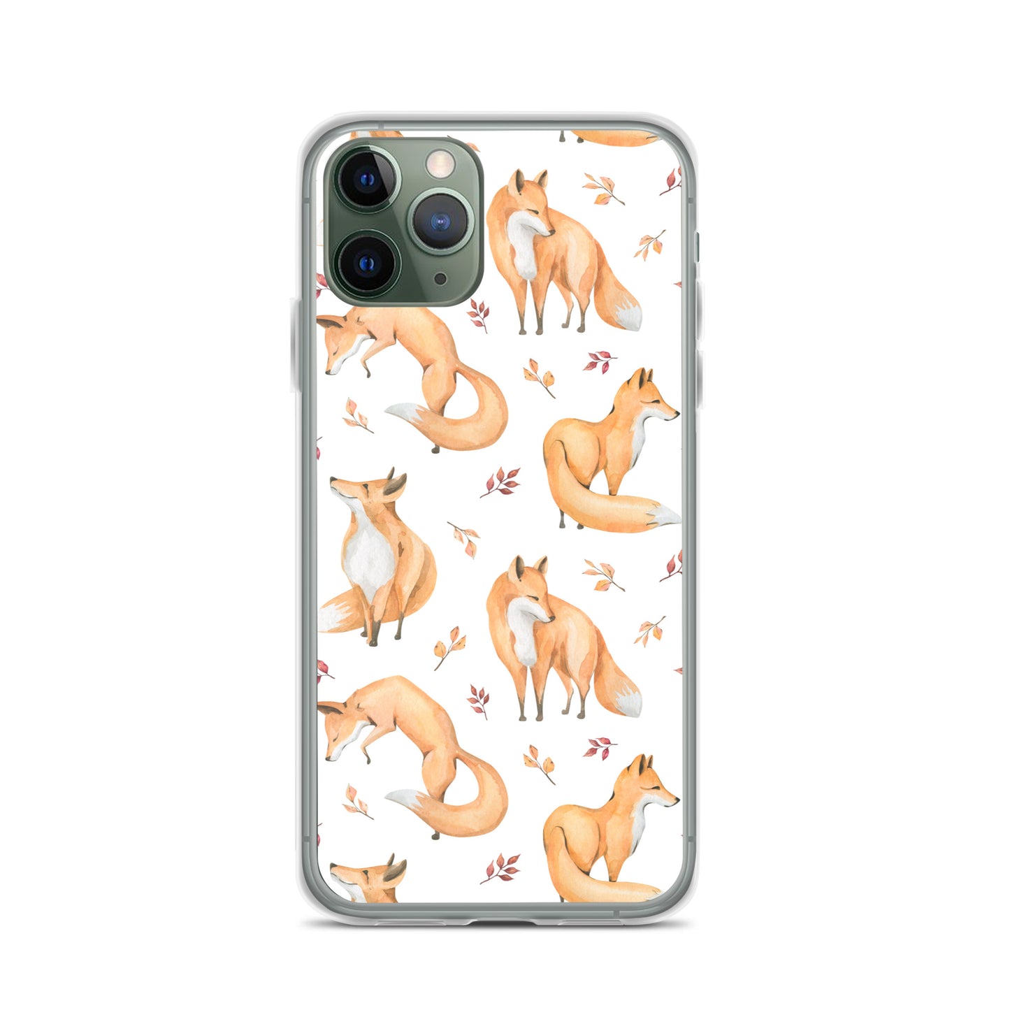 Woodland Foxes iPhone Case - iphone case gift - christmas gifts - gift ideas - apple phone