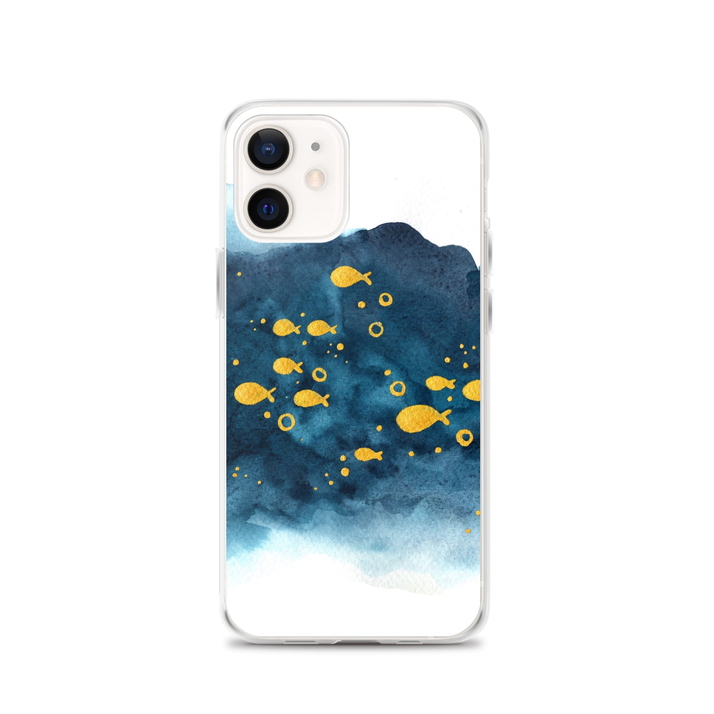 Watercolor School of Fish iPhone Case - iphone case gift - christmas gifts - gift ideas - apple phone