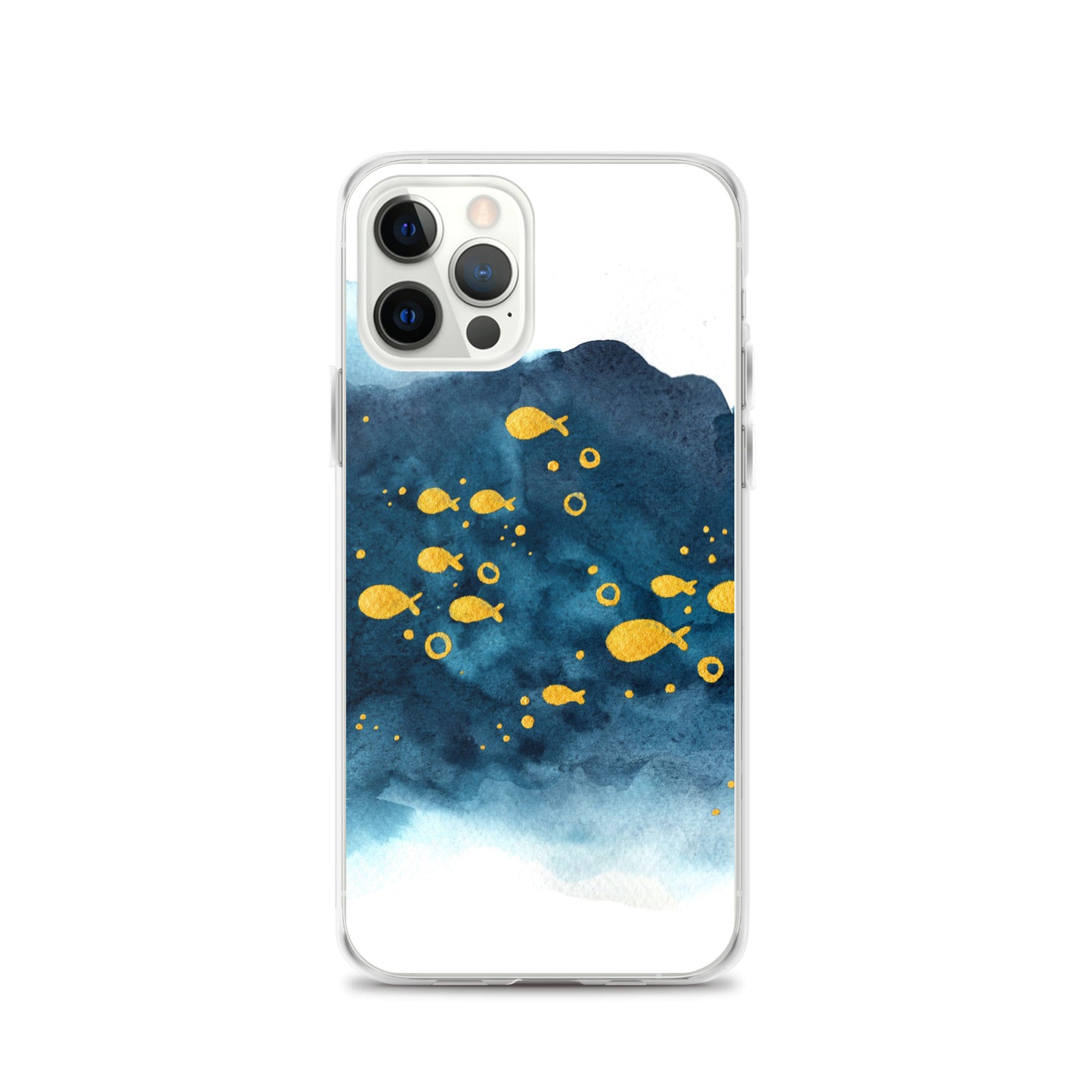 Watercolor School of Fish iPhone Case - iphone case gift - christmas gifts - gift ideas - apple phone