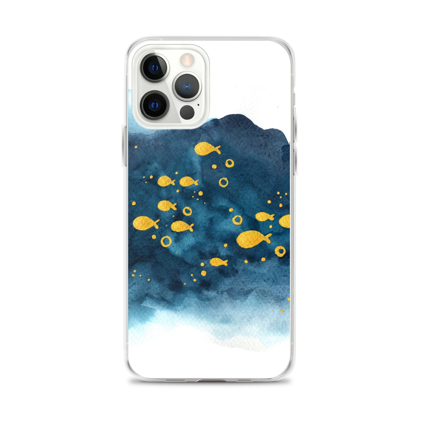 Watercolor School of Fish iPhone Case - iphone case gift - christmas gifts - gift ideas - apple phone