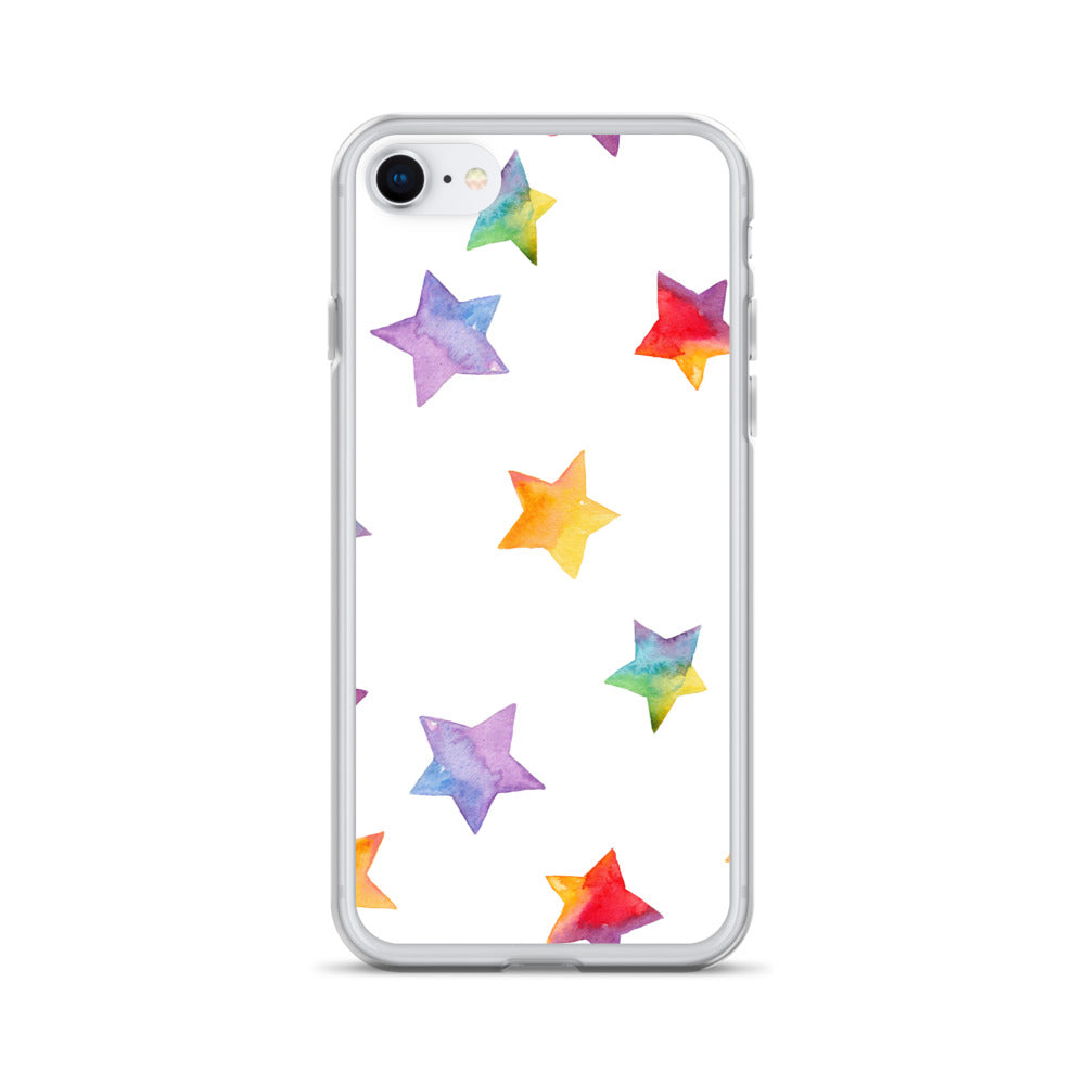Colorful Stars iPhone Case - iphone case gift - christmas gifts - gift ideas - apple phone