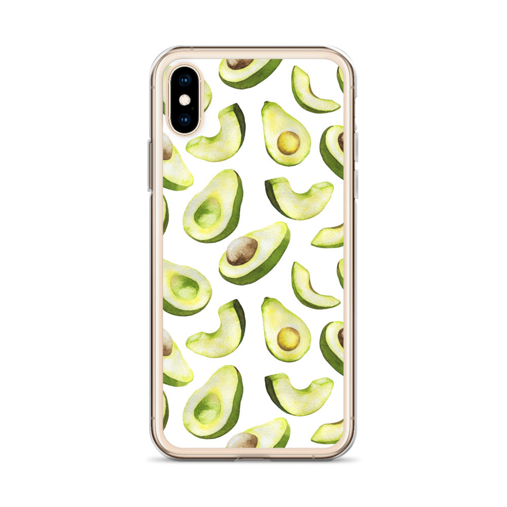Cute Avocado iPhone Case