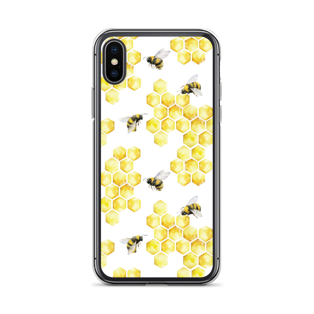 Bee Honeycomb iPhone Case - iphone case gift - christmas gifts - gift ideas - apple phone